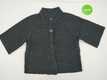 sweter z dekoltem v: Cardigan, Kardigan damski, One size — 2