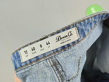 white jeans: Denim Co, Spódnica damska, rozmiar M — 4