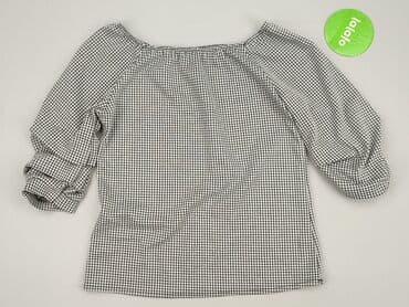 modne bluzki z bufiastymi rękawami: Bluzka damska, rozmiar S — 2