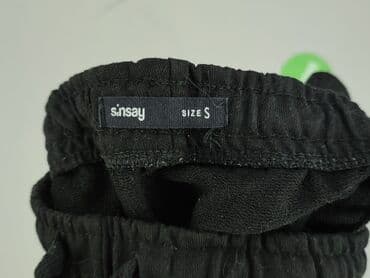 czarne spodenki damskie sinsay: Sinsay, Szorty damskie, rozmiar S — 4