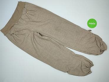 converse do kostki: Damskie spodnie haremki/allo-baba, rozmiar L, beżowe. - Luźny — 2