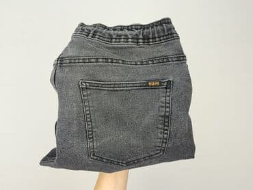 sinsay spodnie czarne z wysokim stanem: Jeans for men — 6