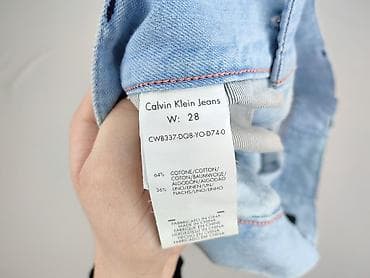ciapy jordan 4: Calvin Klein Jeans, Jeansy dla mężczyzn, rozmiar S — 4