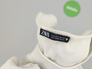 asymetryczna: Zara, Top damski, rozmiar S — 4