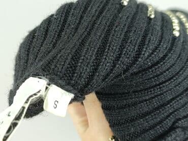 czarna sukienka dzianinowa z golfem: Sukienka damska, rozmiar S — 8