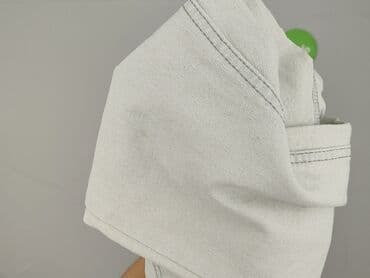 szare szerokie jeansy: Janina, Jeansy damskie, rozmiar S — 4