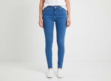 sinsay dżinsy z wysokim stanem: Sinsay, Jeansy damskie, rozmiar M — 1