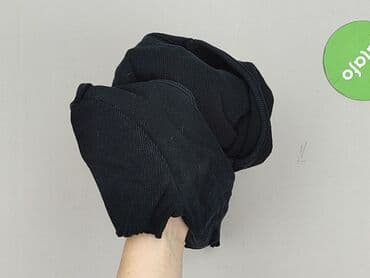 czarne prążkowane bluzki: PULL&BEAR, Top damski, rozmiar M — 7