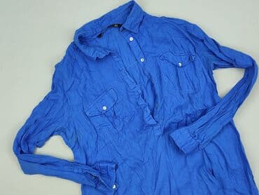 koszulka z długim rękawem w paski: Zara, Koszula damska, M — 1