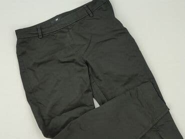czarne spodnie damskie stradivarius: H&M, Spodnie materiałowe damskie, rozmiar M — 1