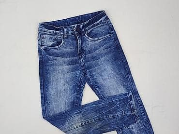 junarose spodnie: Spodnie jeansowe, Y.F.K., 11 lat, 146, stan - Bardzo dobry — 1
