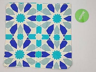 przybory do haftowania: Poszewka na poduszkę dekoracyjną 40×40 cm - Wzór: geometryczny — 3