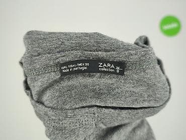 bluza szara pull and bear: Zara, T-shirt damski, rozmiar L — 4