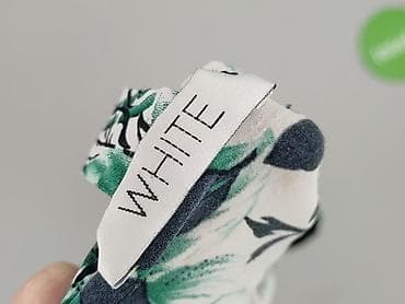 bluzki dekolt v: White, Top damski, rozmiar XL — 5