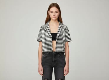 crop koszula: Primark, Koszula damska, rozmiar XS — 7