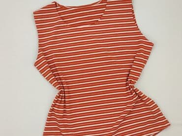 koszulka z długim rękawem w paski: Top damski, rozmiar M — 1