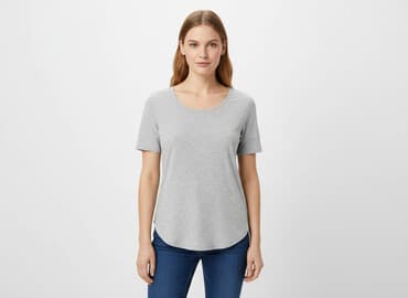 koszulka hm damska: H&M, T-shirt damski, rozmiar S — 1
