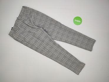 pull and bear cargo: Męskie spodnie w kratę H&M - Krój: zwężane nogawki — 3