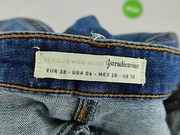 szorty stradivarius: Stradivarius, Jeansy damskie, rozmiar M — 4