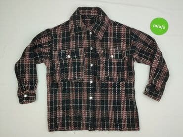 kurtka koszulowa w krate damska: Boohoo, Kurtka damska, rozmiar M — 2