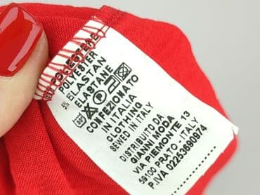 obcisła sukienka czerwona: Italy Moda, Жіноча блуза, розмір L — 4