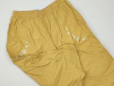 damskie materiałowe spodnie na lato: Spodnie 3/4 damskie, rozmiar 4XL — 1