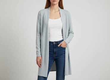 japonskie ubrania: Kardigan damski, rozmiar S — 6