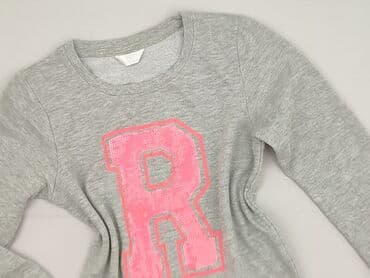 sukienka biala koronkowa: Sweatshirt, 5-6 years, 140-146 cm, condition - Very good — 1