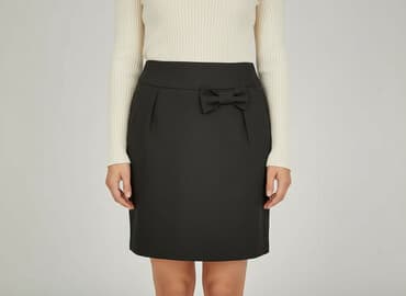 czarne spódniczka sinsay: Spódnica damska, rozmiar M — 6