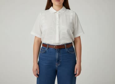 dluga biala koszula: Bluzka damska, rozmiar XL — 6