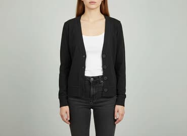 kurtki puchowe hm: H&M, Kardigan damski, rozmiar L — 6