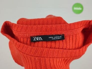top srebrny zara: Zara, Sweter damski, M — 4