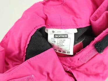 bluzka dla 12 latki: Spodnie narciarskie, Decathlon, 5-6 lat, 116/122, stan - Bardzo dobry — 5