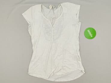 hm bluzki z krótkim rękawem: H&M L.O.G.G., Bluzka damska, rozmiar M — 2