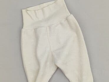 pajacyk niemowlęcy lidl: Spodnie dresowe, H&M, 1-3 m, stan - Bardzo dobry — 1
