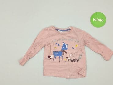 różowa koszulka niemiec: Blouse, 12-18 months, condition - Perfect — 2