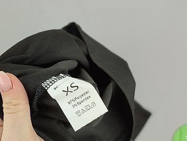 czarne bluzki plus size: Bluzka damska, rozmiar XS — 4