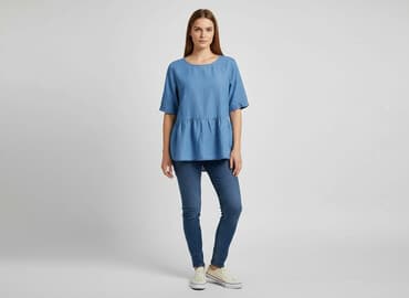 terranova spodnie z wysokim stanem: Terranova, Bluzka damska, rozmiar S — 6