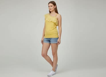 sandały wiązane na łydce ccc: Top damski, rozmiar M — 6