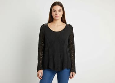 wegańskie buty zimowe: Sweter damski, rozmiar S — 5