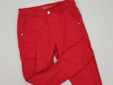 Material trousers for women, M
