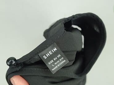 bluzki z tiulem czarne: Shein, Women's blouse, L — 5