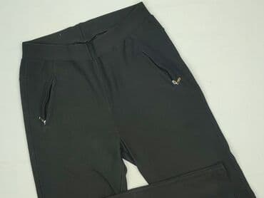 Women: Material trousers for women, size S (EU 36) — 1