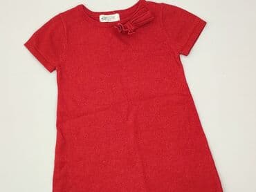 sukienka w geometryczne wzory: Dress, H&M, 3-4 years, 98-104 cm, condition - Perfect — 1