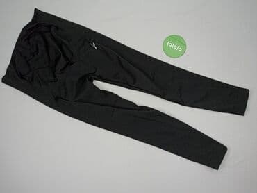 czarne legginsy ciążowe: Legginsy Eleganckie damskie, rozmiar L — 3