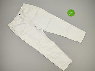 pull on trousers h: Spodnie materiałowe damskie, rozmiar M — 2