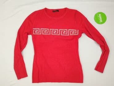 sweter czerwony zara: Sweter damski, rozmiar S — 2
