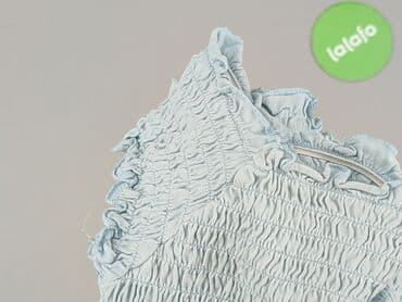 niebieskie t shirty: Top damski, S — 4