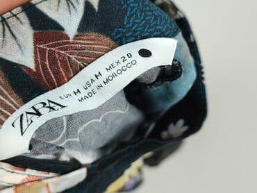 zara sukienka w kwiaty z bufiastymi rękawami: Zara, Women`s dress, size M — 5