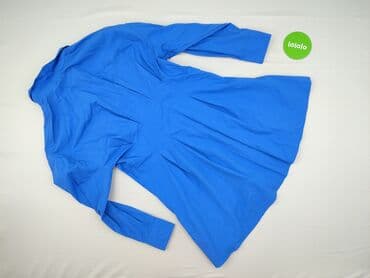niebieska sukienka z długim rękawem: Sinsay, Women`s dress, size XL — 4